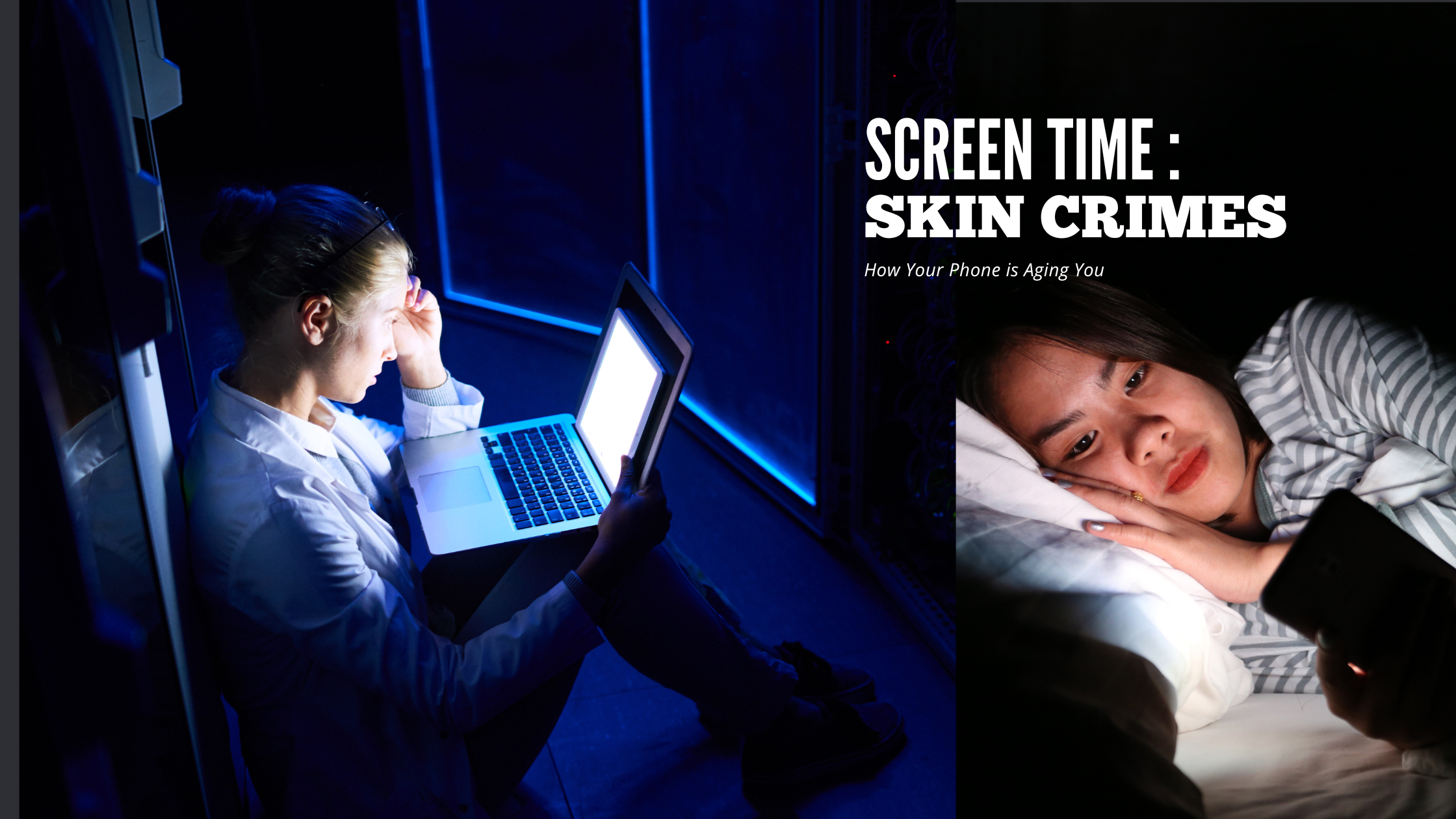 How Long Mobile Screen Time is Damaging Your Skin at the Cellular Level