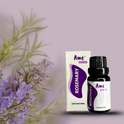 Rosemary Essential Oil | For Face &amp; Hair | Hair growth | Lighten dark spots | Improves skin complexion | Glowing Healthy skin -10ML