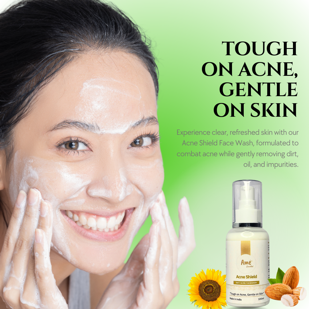 Acne Shield Face Wash – &quot;Tough on Acne, Gentle on Skin&quot;