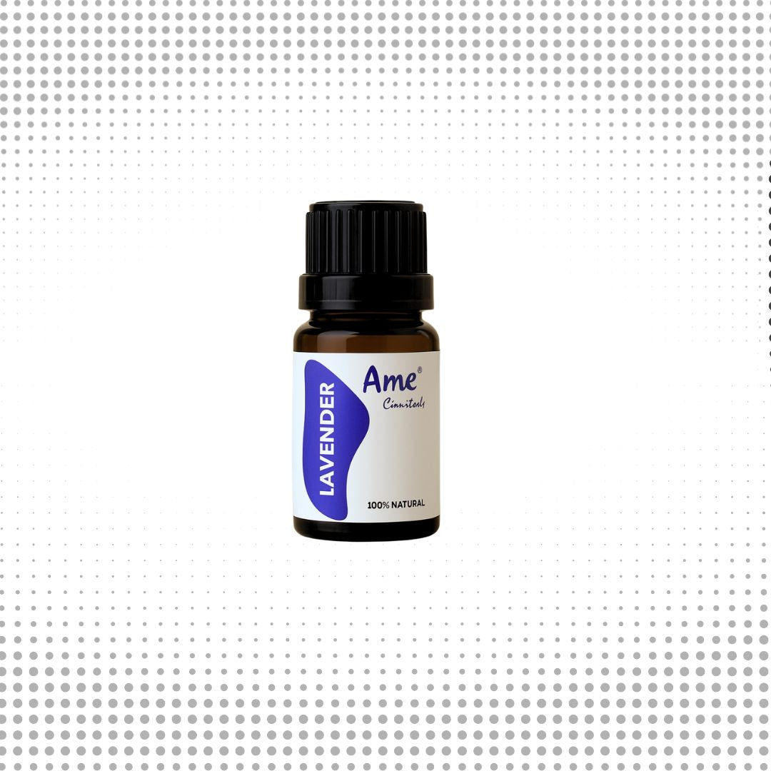 Lavender Essential Oil: Peaceful sleep | Glowing healthy skin |  Certified Organic | 100% Pure | For Hair and Skin - 10ML
