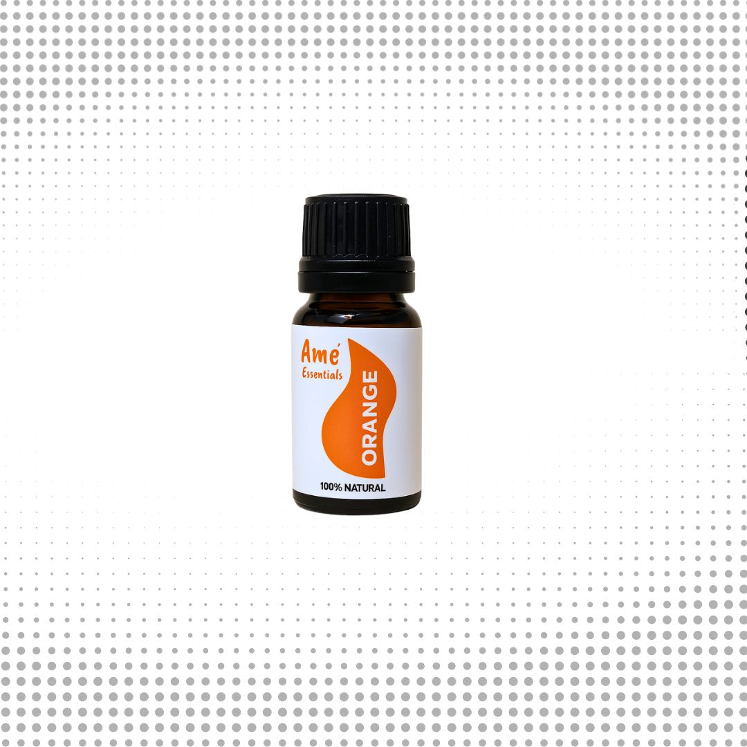 Orange Essential Oil | For Face &amp; Hair | Brightens Skin | De Tan | Hair growth | Glowing healthy skin- 10 ML
