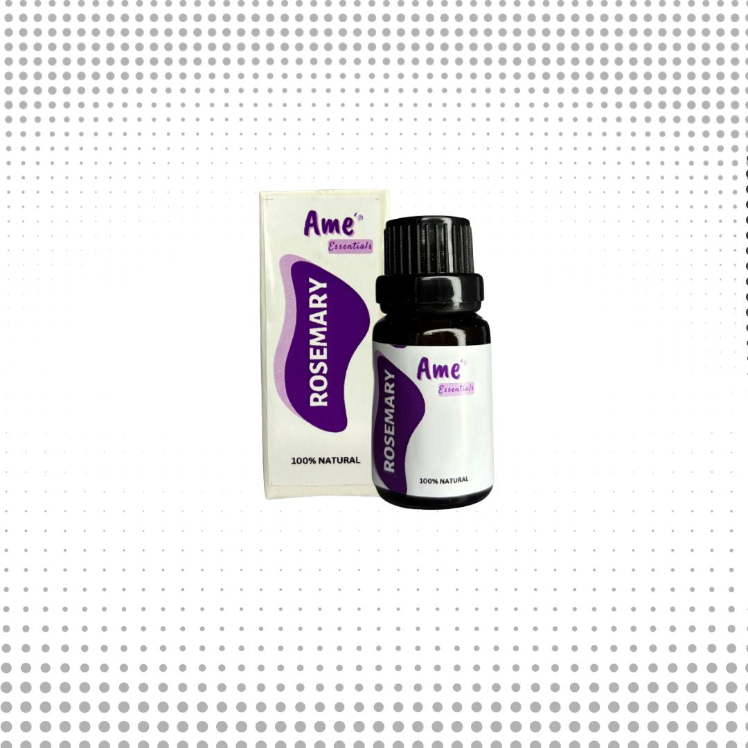 Rosemary Essential Oil | For Face &amp; Hair | Hair growth | Lighten dark spots | Improves skin complexion | Glowing Healthy skin -10ML